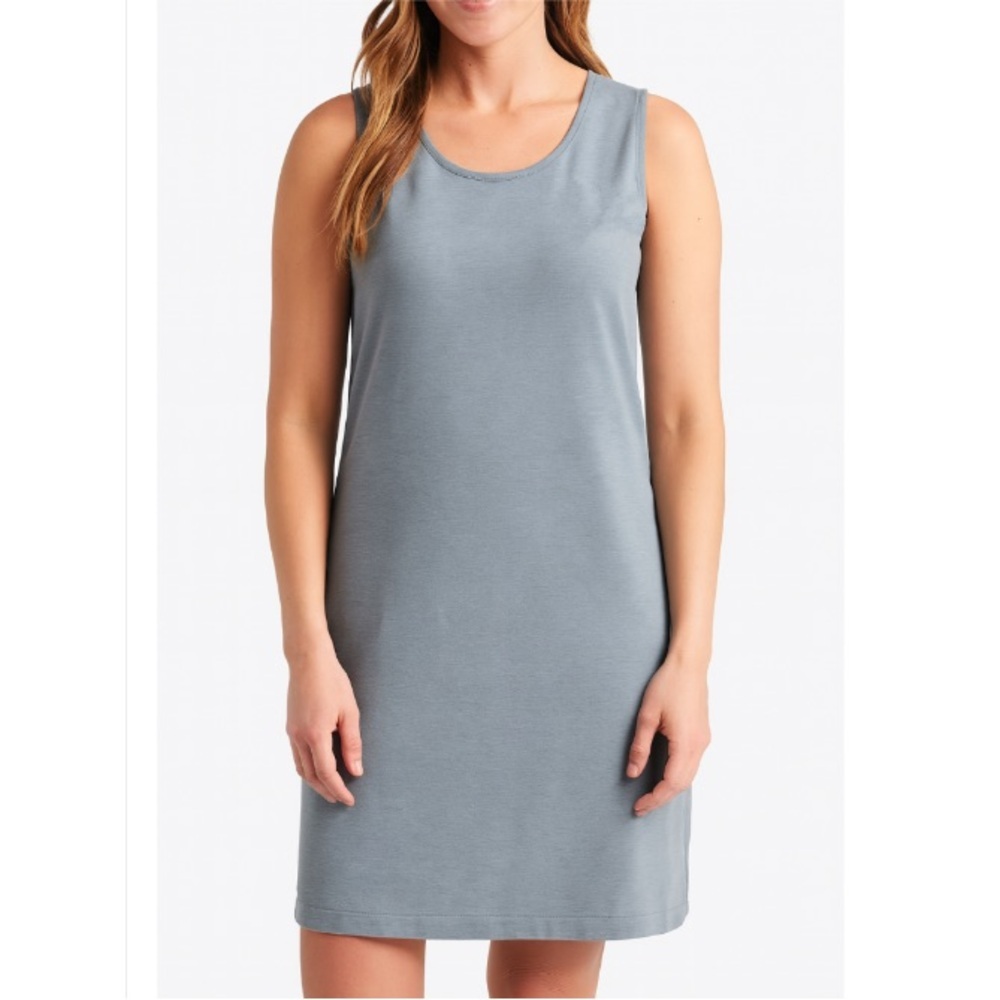 Horny Toad Sleeveless Blue Active Dress NEW